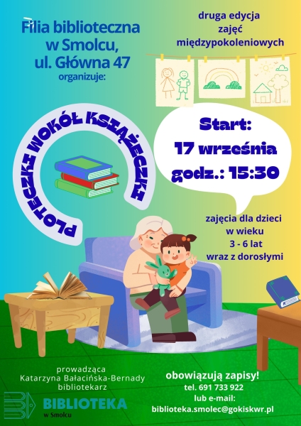 Pierwsze powakacyjne "Ploteczki wokół książeczki"